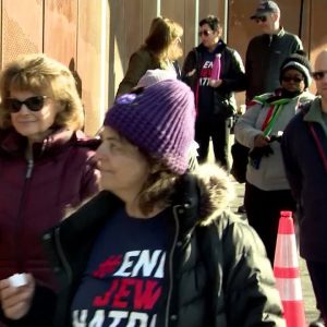 Solidarity walk on Mario Cuomo Bridge commemorates Kristallnacht anniversary
