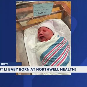 LI welcomes New Year’s Eve baby at the stroke of midnight