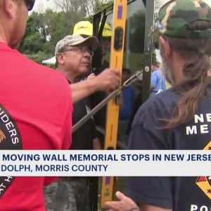 Vietnam memorial Moving Wall arrives in Randolph