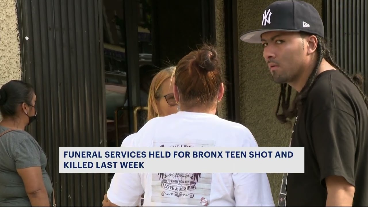 Mourners Pay Final Respects To Bronx Teen Allegedly Killed By Off-duty ...
