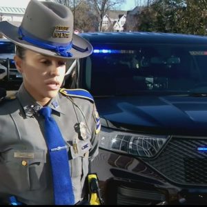State Police Troop G hosts Thanksgiving food drive in Fairfield