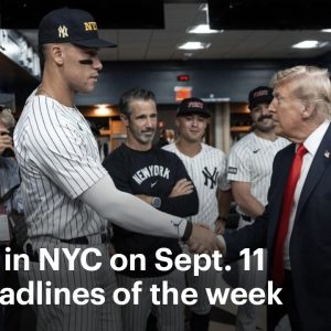 Top headlines: Charlie Kirk killing, Trump at Yankee Stadium on 9/11 | News 12